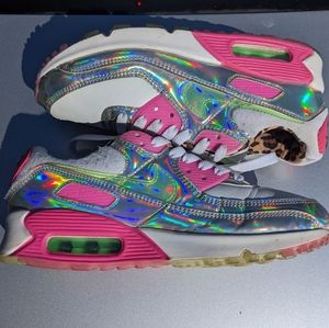 Nike Air Max 90 LX Laser Fuchisa Size 8 Womens